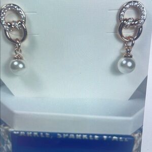 Elegant Pearl Drop Earrings